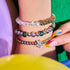 Chromata | Argent | Bracelet avec pierres d'humeur